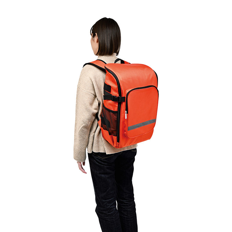 大きく開いて取り出しやすいリュック40点セット カートン入数3