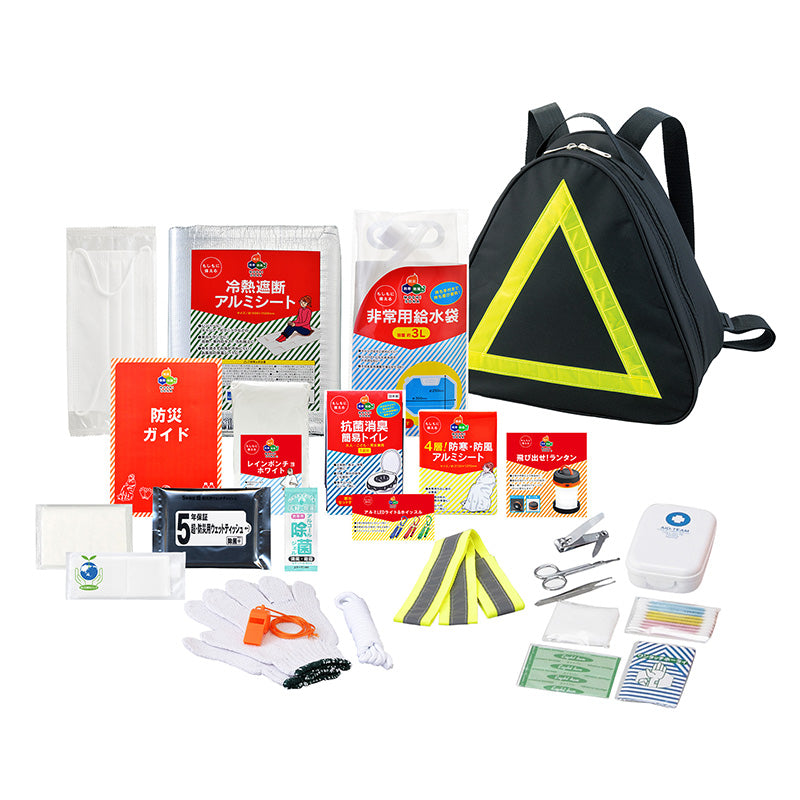 ピラミッド型リュック２５点セット　カートン入数８